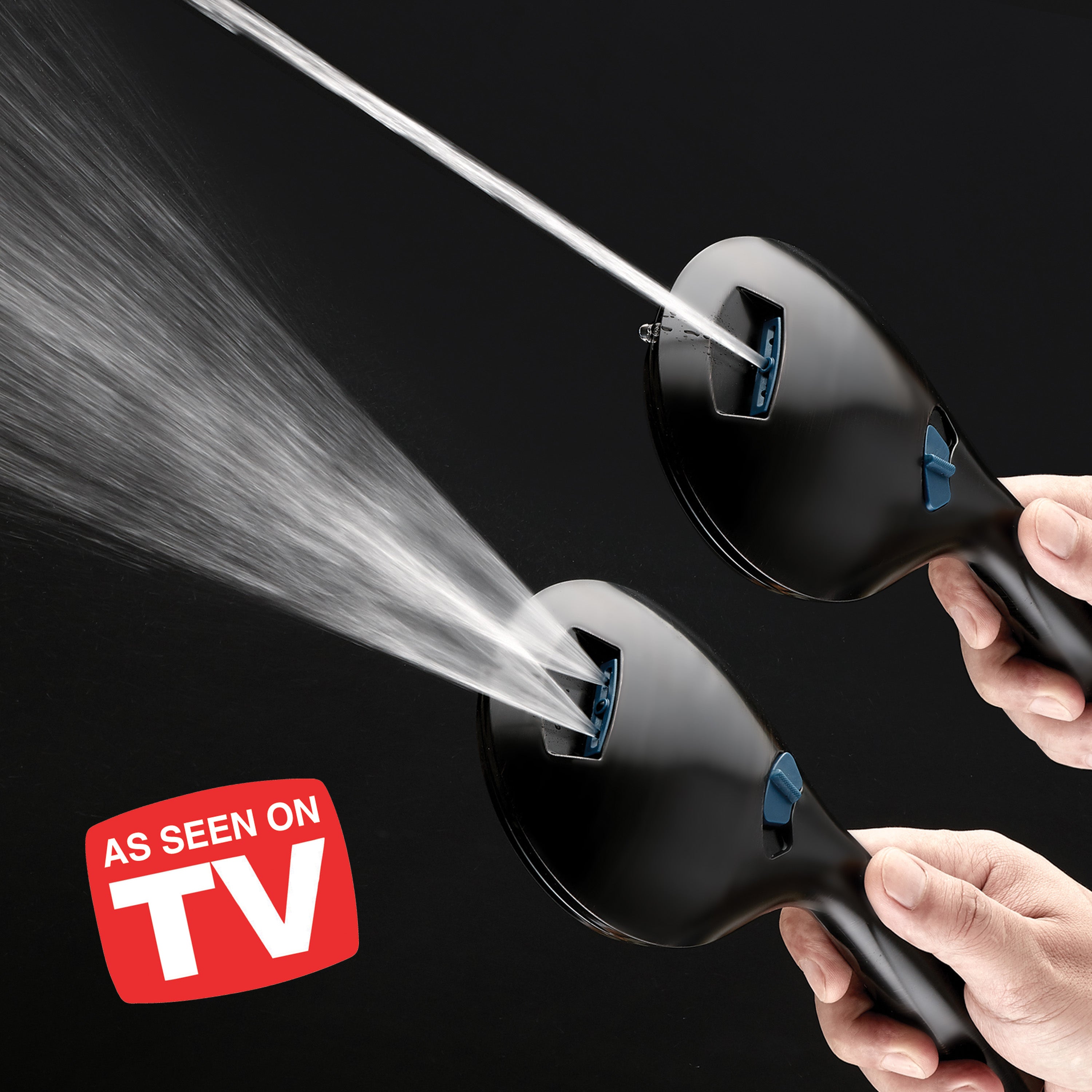 50-setting 3-way 2-in-1 Shower System with Adjustable Arm & Patented 2-mode Power Wash